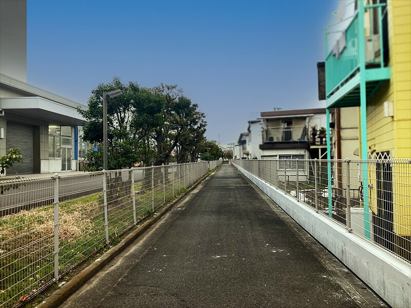 横浜市鶴見区東部総合職業技術校   ブロック塀撤去・新規フェンス設置・既設フェ