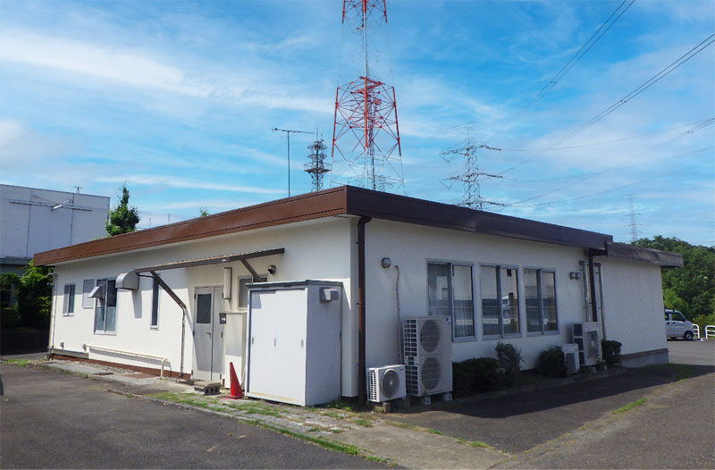 東京都町田市の施設内建屋、外壁・屋根塗装工事