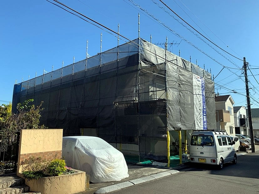 横浜市青葉区さつきが丘アパート修繕工事