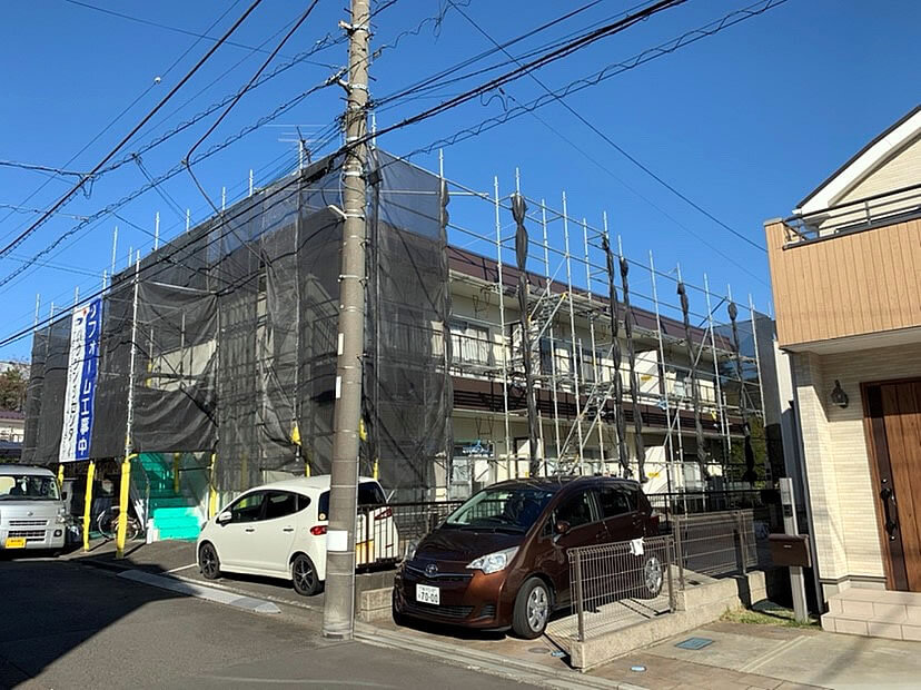横浜市青葉区さつきが丘アパート修繕工事