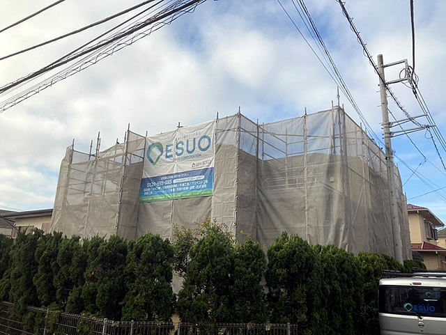 横浜市青葉区市ヶ尾町にて住宅の補修工事