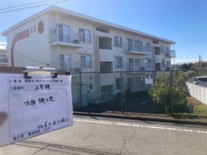 横浜市旭区市ノ沢にて団地3棟修繕工事